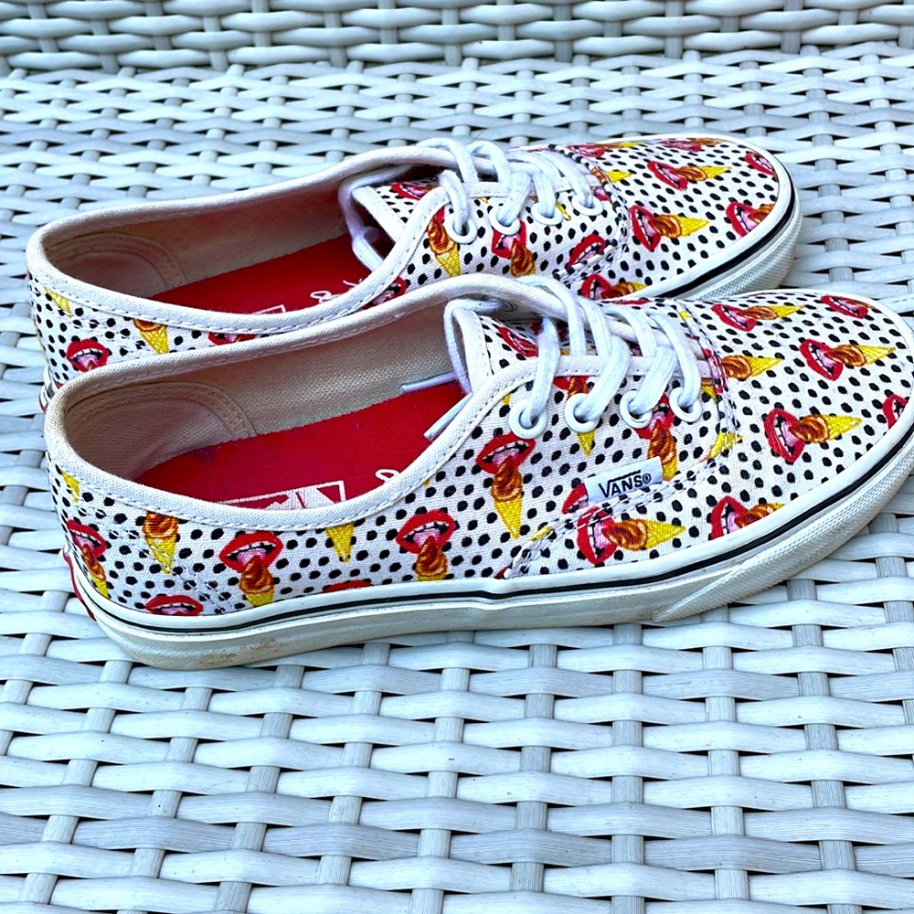 Vans x Kendra Dandy “I Scream” Ice Cream Sneakers Women’s 6 - Picture 5 of 10